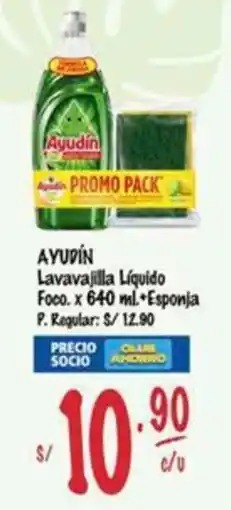 MaxiAhorro Ayudin lavavajilla liquido oferta