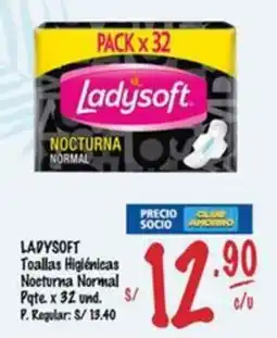 MaxiAhorro Ladysoft toallas higienicas oferta