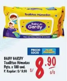 MaxiAhorro Baby Gardy toallitas humedas oferta