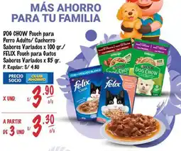 MaxiAhorro Dog Chow o Felix oferta