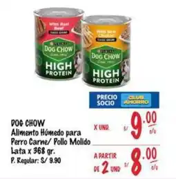 MaxiAhorro Dog Chow alimento humedo para perro oferta