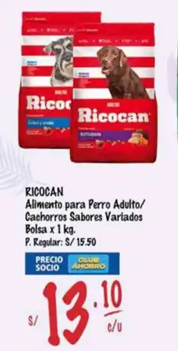 MaxiAhorro Ricocan alimento para perro oferta
