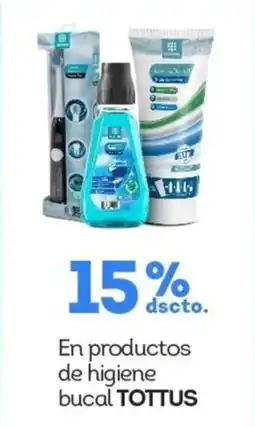 Tottus Tottus productos de higiene bucal oferta