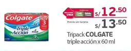 Tottus Colgate triple accion oferta