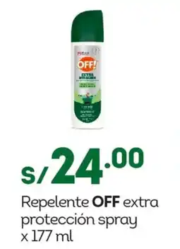 Tottus Off extra proteccion repelente spray oferta