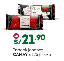 Tottus Camay jabones oferta