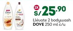 Tottus Dove bodywash oferta
