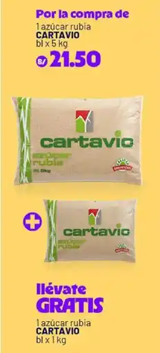 Plaza Vea Cartavio azucar rubia oferta