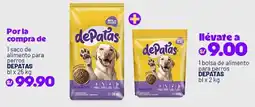 Plaza Vea Depatas saco de alimento para perros + bolsa de aliemento para perros oferta
