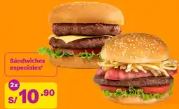 Tambo Sándwiches Sándwiches especiales* oferta