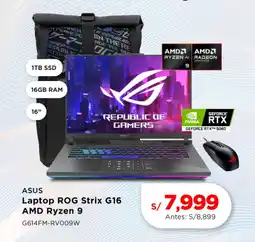 La Curacao ASUS Laptop ROG Strix G16 oferta