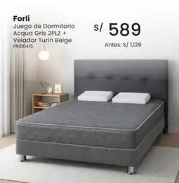 Tiendas EFE Forli juego de dormitorio oferta