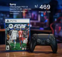 Tiendas EFE Sony Videojuego PS5 EA Sports FC 26 + Mando oferta