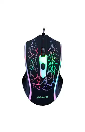 Tiendas EFE Mouse para gaming fiddler z fd-mo304 4d rgb lighting oferta