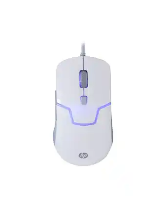 Tiendas EFE Mouse gamer hp 6 botones 3200 max dpi m100s - blanco oferta