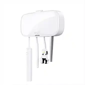 Tiendas EFE Esterilizador uv de cepillo dientes usams us-zb183 - blanco oferta