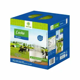 Tottus Leche entera 1l oferta