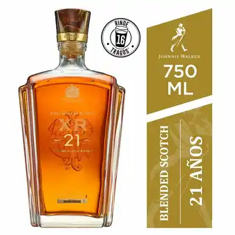Tottus Whisky 21 años xr 750 ml oferta