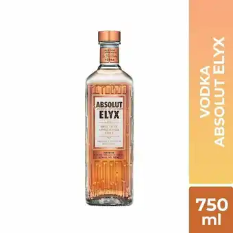 Tottus Vodka elyx 750 ml oferta