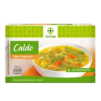 Tottus Cubito caldo de vegetales oferta