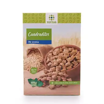 Tottus Cuadraditos de avena oferta