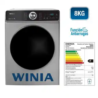 Tottus Secadora 8kg silver oferta