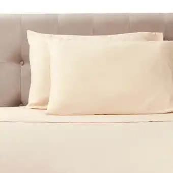 Tottus Juego de sabanas microfibra 2plz beige oferta