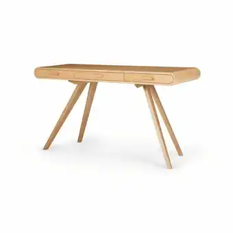 Tottus Consola escritorio fonteyn roble oferta