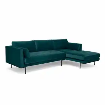 Tottus Sofa chaise longue der harlow azul ocea oferta