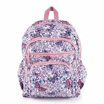 Tottus Mochila compartimentos 360 mariposas oferta