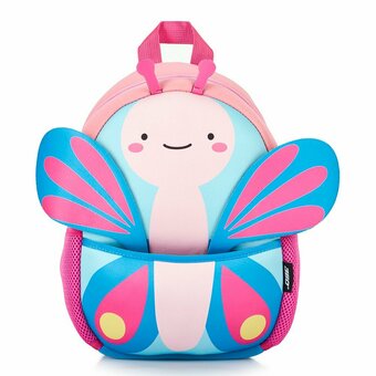 Tottus Mochila preescolar 360 mariposa oferta