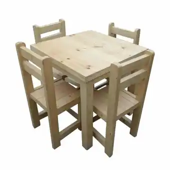 Tottus Comedor michess 4 sillas oferta