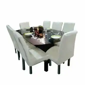 Tottus Comedor santa 8 sillas oferta