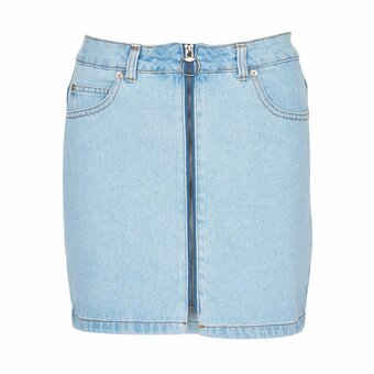 Tottus Falda jean oferta