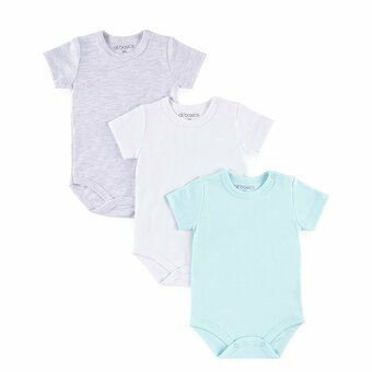 Tottus Packx3 body color entero algodón oferta