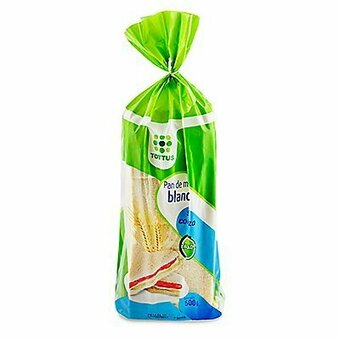 Tottus Pan de molde blanco sin corteza oferta