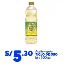 Mass Siglo de Oro aceite vegetal oferta