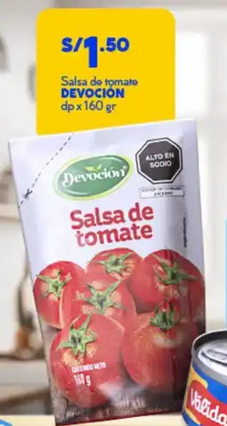 Mass Devocion salsa de tomate oferta