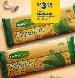 Mass Gran María fideos oferta