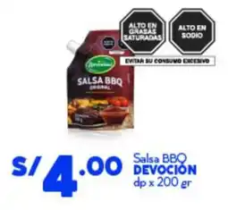 Mass Devocion salsa BBQ oferta