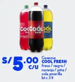 Mass Cool Fresh gaseosa oferta