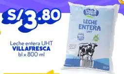Mass Villafresca leche entera UHT oferta