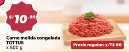 Hiperbodega Precio Uno Tottus carne molida congelada oferta