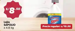 Hiperbodega Precio Uno Sapolio lejía oferta
