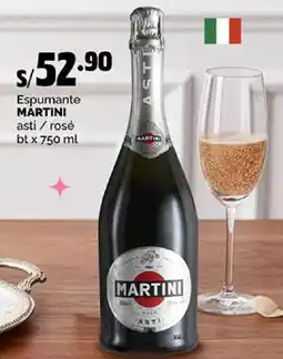 Plaza Vea Martini espumante oferta