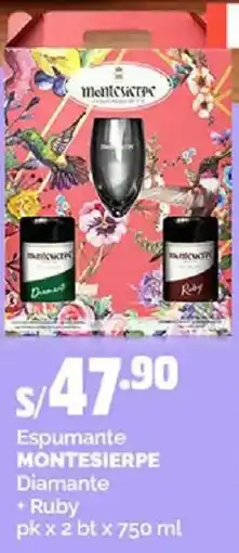 Plaza Vea Montesierpe espumante oferta