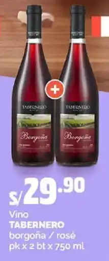 Plaza Vea Tabernero vino oferta