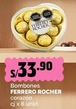 Plaza Vea Ferrero Rocher bombones oferta