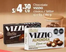 Plaza Vea Vizzio chocolate oferta