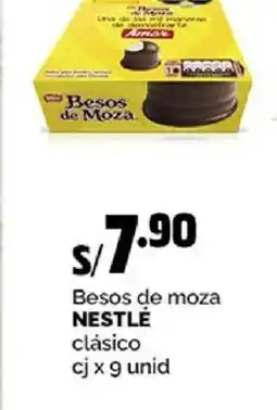 Plaza Vea Nestlé Besos de moza oferta